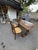 Brown 19th Century Oak Trestle Table For Sale - Image 8 of 13