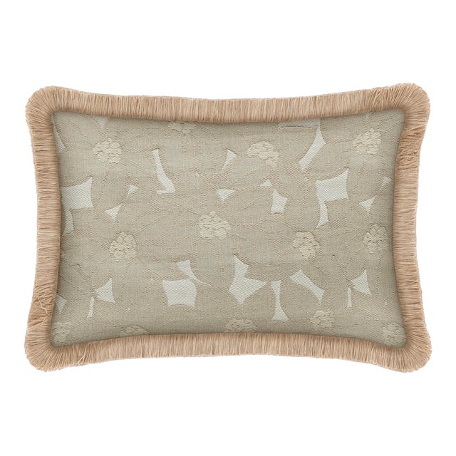 Palais Outdoor Cushion Amina Sand, 20x12 Inch For Sale