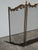 Vintage French Country Metal & Mesh Gold Fireplace Screen For Sale - Image 4 of 15