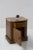 Italian Futurist Bedside Tables in Marble and Walnut, 1915, Set of 2 For Sale - Image 3 of 13