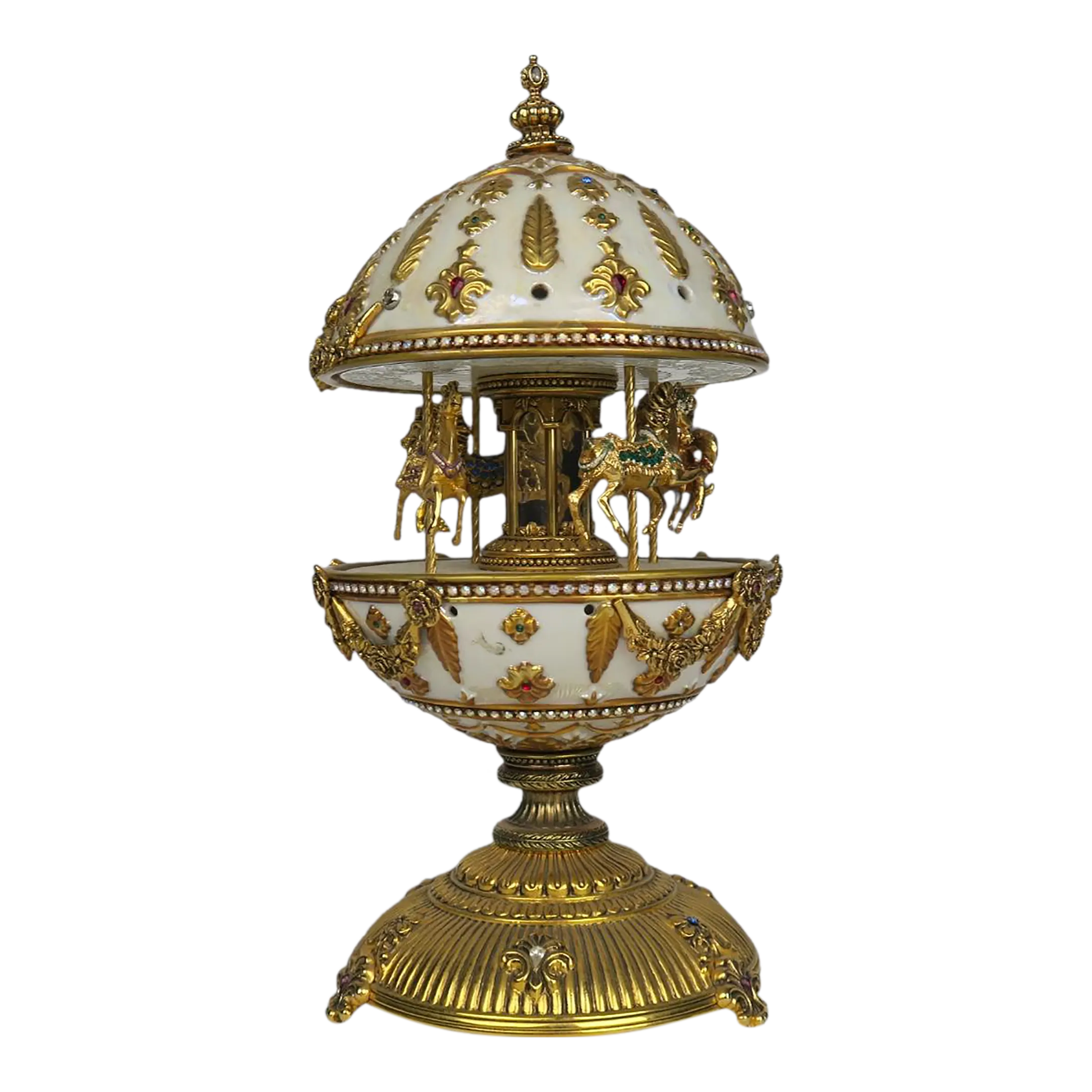 Franklin Mint House of Faberge; The Faberge Imperial Carousel Egg