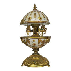 Franklin Mint House of Faberge; The Faberge Imperial Carousel Egg
