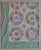 A beautifully crafted vintage Dresden Plate quilt featuring both hand and machine stitching. This cheerful summer-weight...
