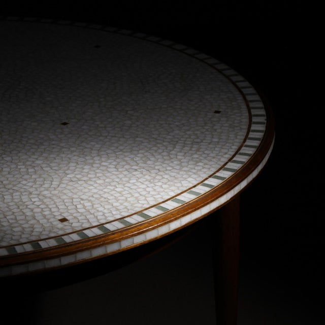 Mosaic Coffee Table by Berthold Müller, Germany, 1960s For Sale - Image 9 of 10