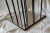 Modernist Chrome and Wrought Iron Floor Length Candelabra in the Style of Bertoia For Sale - Image 9 of 11