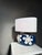 Blue Vintage Ceramic Table Lamp from Casablanca Licht, Germany, 1980s For Sale - Image 8 of 12
