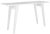 Modern Modern Console Table in White For Sale - Image 3 of 4