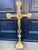 Metal Neo Gothic Altar Crucifix For Sale - Image 7 of 18
