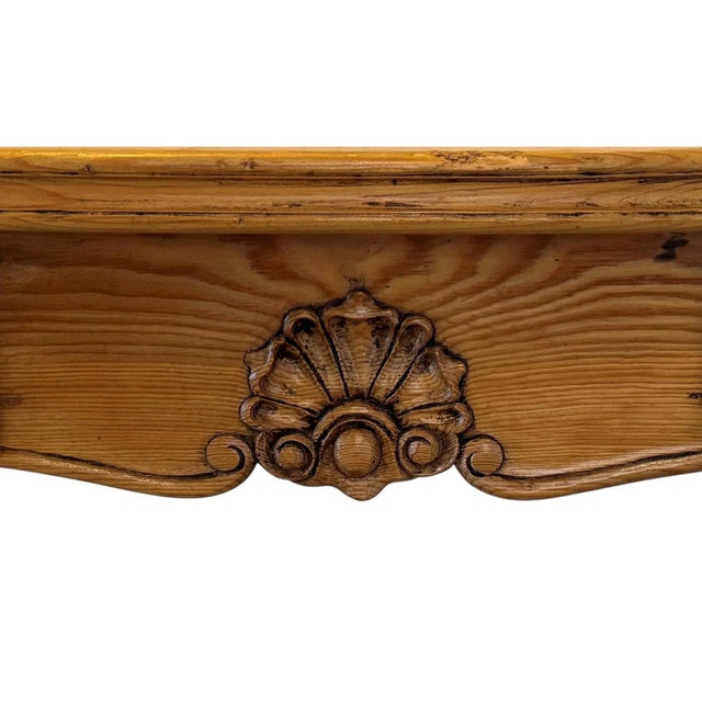 Vintage French Country Pine Desk by United House Wrecking For Sale - Image 15 of 18