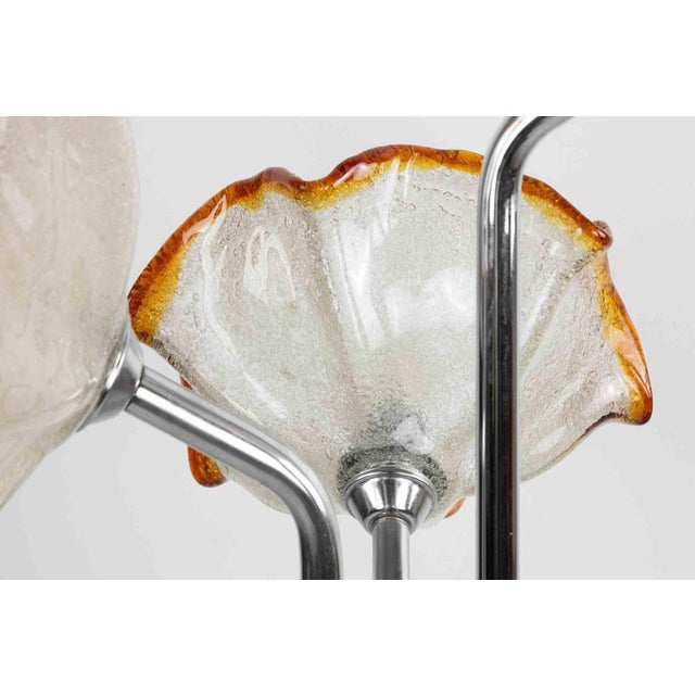 1970s Vintage Murano Glass Floor Lamp by Toni Zuccheri, Italy For Sale - Image 5 of 9