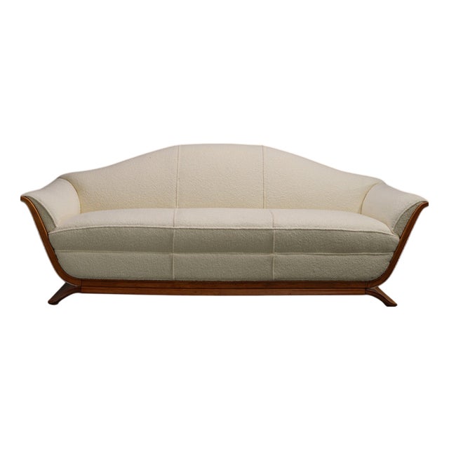 Art Nouveau Sofa by M.A. Reens, 1890s For Sale