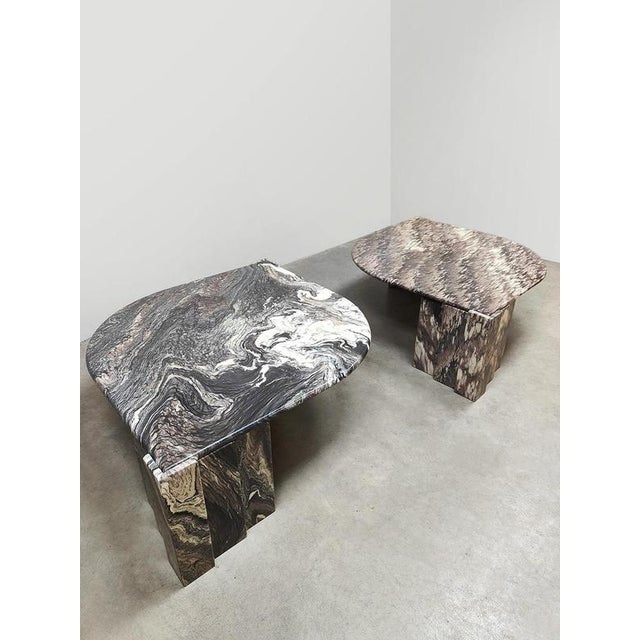 1970s Vintage Marble Coffee Table from Roche Bobois, 1970s For Sale - Image 5 of 6