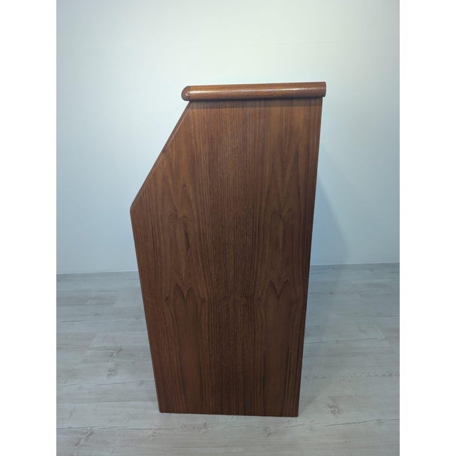 Secretary Desk in Teak For Sale - Image 13 of 15