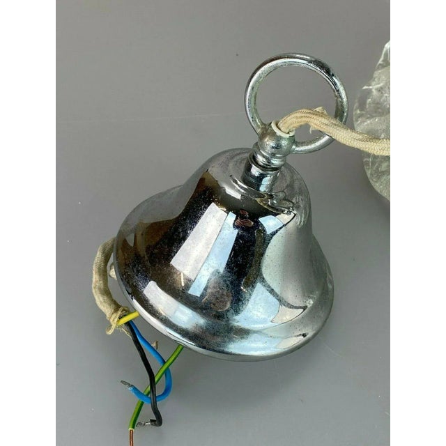 Bubble Chrome Hanging Lamp, 1960s For Sale - Image 9 of 11
