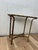 Mid 20th Century Gilt Metal and Smoke Glass Table For Sale - Image 5 of 11