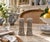 A charming pair of Godinger salt and pepper shakers cast as tightly gathered bundles of asparagus. Individually modeled...