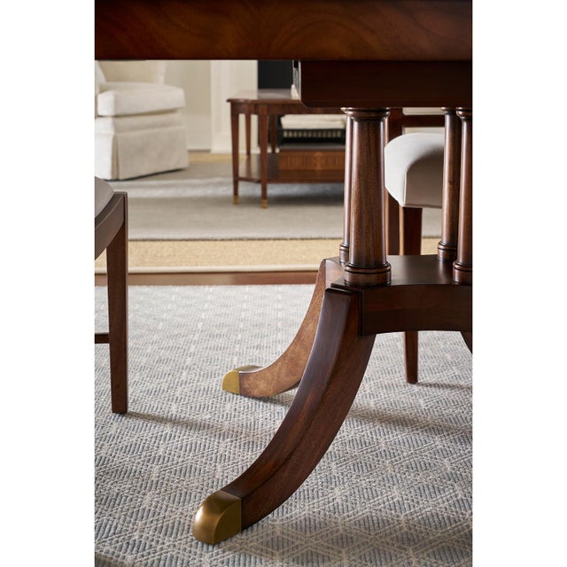 Wood Extending English Dining Table For Sale - Image 7 of 8
