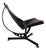 Mid 20th Century Steel and Leather Lounge Chair by Max Gottschalk For Sale