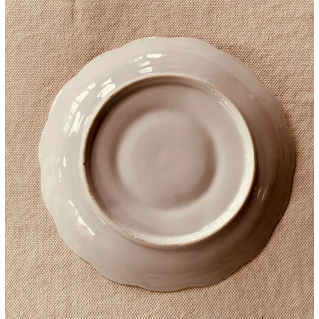 Early 19th Century French Porcelain Oyster Plate - Rococo Inspired For Sale - Image 6 of 11