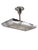 Mid 20th Century French Modernist Art Deco Billiard Chandelier Highly Polished Nickel & GlassRods For Sale - Image 17 of 18