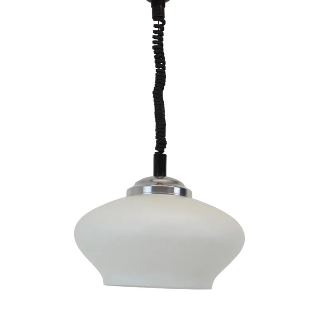 Mid-Century Adjustable Chandelier, 1970s For Sale