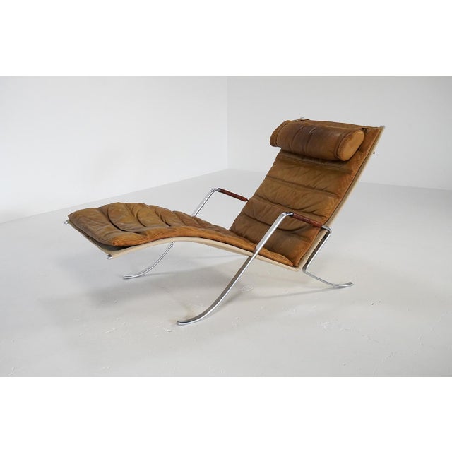 Early Grasshopper Lounge Chair by Preben Fabricius and Jørgen Kastholm for Kill International, Germany, 1960s For Sale - Image 14 of 14
