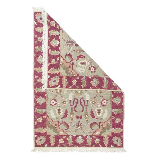 A technique rather than a specific type, in which warps are wrapped by colored wefts to create a pattern. Caucasian,...