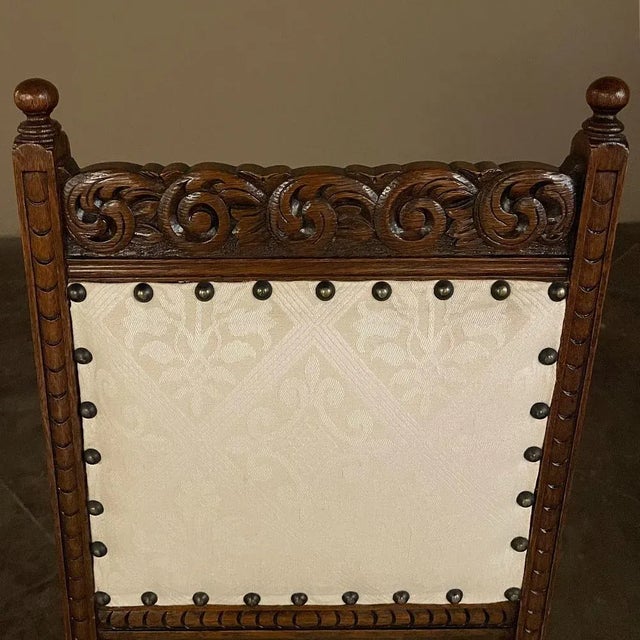 Set of Six Antique Renaissance Dining Chairs For Sale - Image 11 of 13