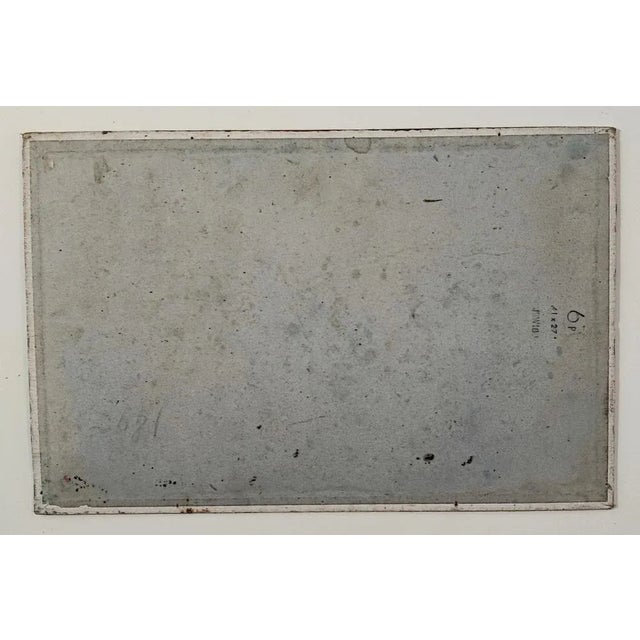 S.M., Paysage Fleuri, 1970s, Oil on Cardboard For Sale - Image 8 of 9