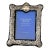 Large Vintage Godinger Silverplated Rococo Picture Frame 10.75" Tall for 5" × 7" Photo For Sale