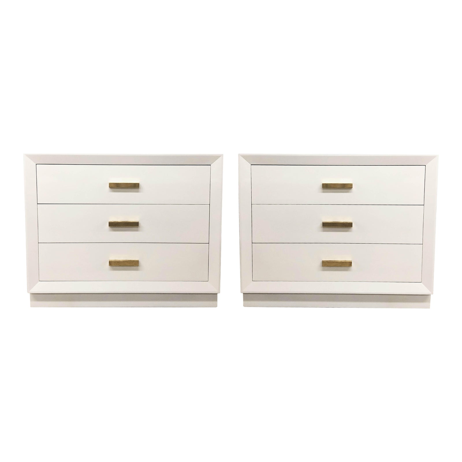 MidCentury Modern Twin Dressers Chairish