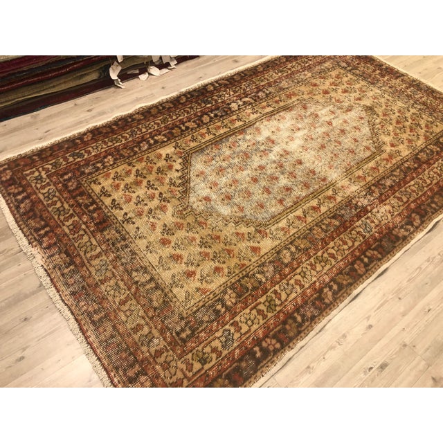 Turkish Handmade Anatolian Rug- 4′6″ × 7′4″ For Sale - Image 6 of 11