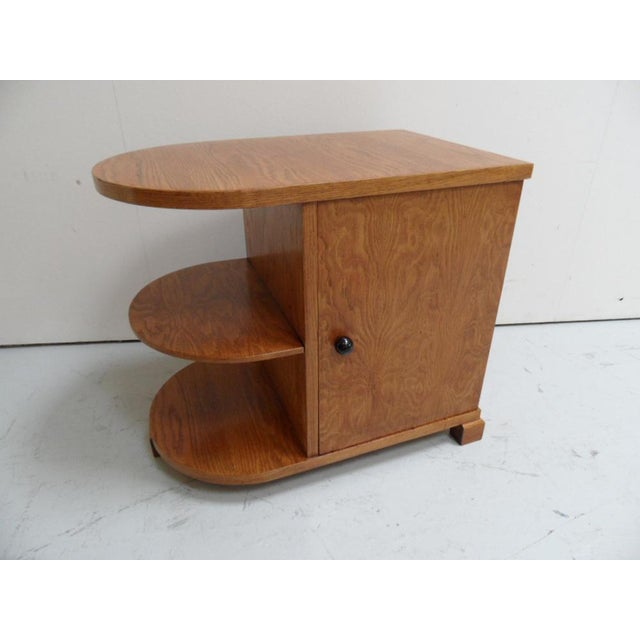 Art Deco Two-Door Cabinet Side Table, 1920s For Sale - Image 8 of 13
