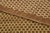 Textile Contemporary Geometric Honeycomb Brown & Gold Wool Rug by Rug & Kilim, India For Sale - Image 7 of 9