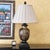 John Richard Japanese Satsuma Hand-Painted Ceramic Table Lamp With Scenic Motif For Sale - Image 14 of 18