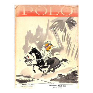 Polo Magazine Summer-Fall 1955 Blind Brook Polo Club Purchase, New York Program