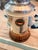Figurative Vintage German Stein in the Shape of a Bar Maid For Sale - Image 3 of 9