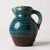 Blue 1990s Brad Tucker Pottery Blue Glazed Pitcher-Handmade Studio Stoneware-Seagrove-Nc For Sale - Image 8 of 8