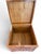 Wood Pair of Vintage Anglo-Indian Hand-Carved Teak Side Tables / Storage Chests For Sale - Image 7 of 7