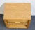 Stanley Furniture Oak Contemporary Modern 22" Open Cabinet Nightstand 77614-80-33230 For Sale - Image 9 of 13