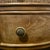 Braxton Culler 1990s Braxton Culler Coastal Demilune 3 Drawer Chest - Woven Rattan Reed & Oak - Carved Melon Feet - 36" W For Sale - Image 4 of 17