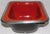 1980s 1983 Vintage Kohler Sequoia (Red) Cast Iron & Porcelain Kitchen Prep Sink For Sale - Image 5 of 13