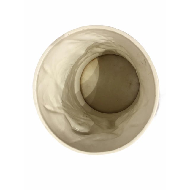 Mid-Century Italian Ceramic Hand Painted Duck Vessel For Sale - Image 6 of 7