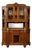Antique Art Nouveau Display Cabinet with Putti, 1900s For Sale