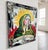 2020s Rebel Saint Painting Canvas For Sale - Image 5 of 5