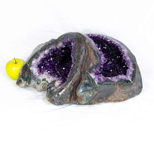 Amethyst Cluster, 34 Pounds, Triple Opening (#H0459 Uruguay ) For Sale - Image 4 of 9