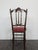Napoleon III Bedroom Chair in Wood For Sale - Image 4 of 5
