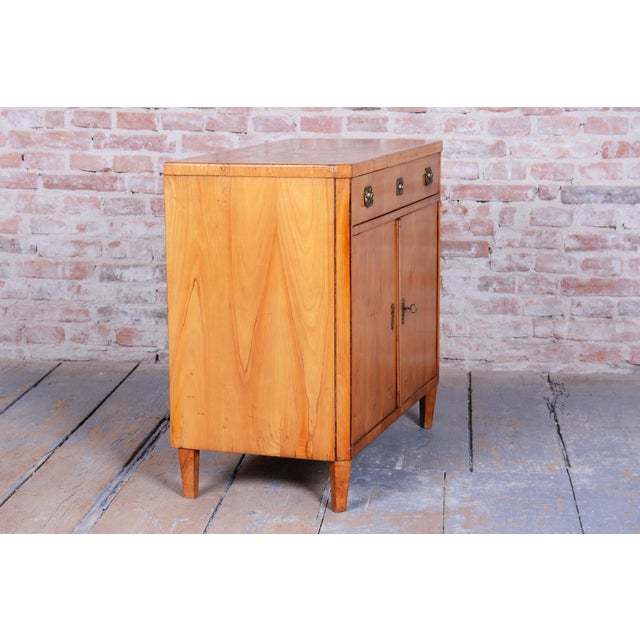 Biedermeier Cabinet in Cherry, Spruce & Ebony, Czech, 1820s For Sale - Image 3 of 17