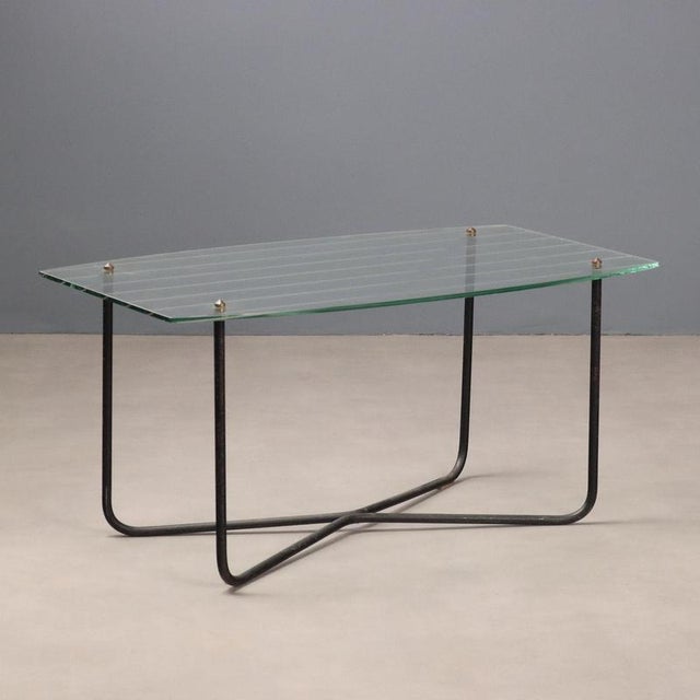Coffee Table attributed to Jacques Hitier, 1950s For Sale - Image 10 of 10