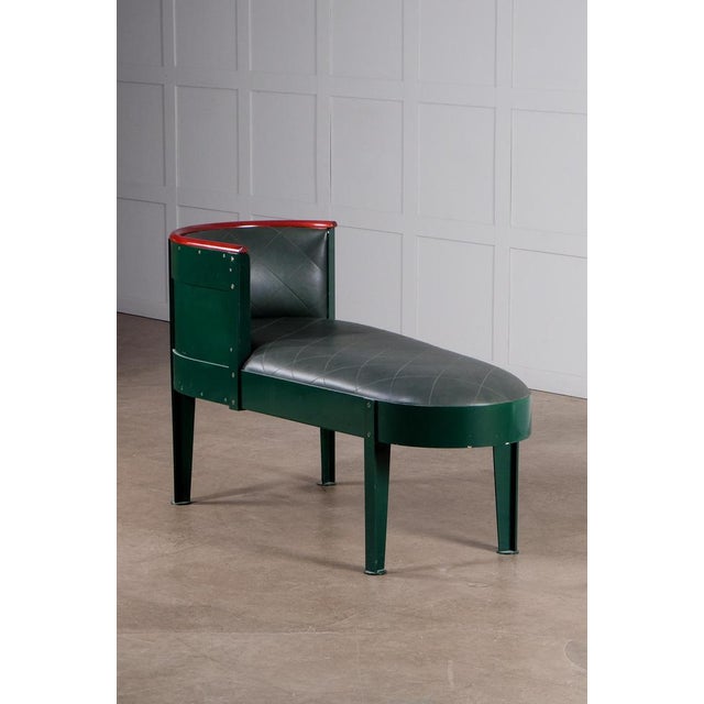 Metal Canapé attributed to Mats Theselius for Källemo, 1990s For Sale - Image 7 of 13